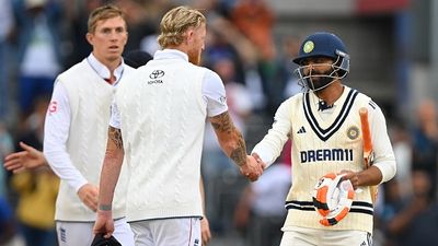 'Didn't want to risk my...': Ben Stokes makes massive revelation on his decision to push for early finish in Manchester Test avindra Jadeja of India and Ben Stokes of England accept a draw by shaking hands at the end of Day Five of the 4th Rothesay Test Match between England and India at Emirates Old Trafford on July 27, 2025 in Manchester, England.