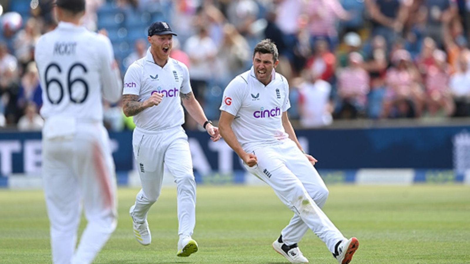 England announce squad for 5th Test against India, star all-rounder added as cover for captain Ben Stokes England bowler Jamie Overton celebrates with Ben Stokes after taking the wicket of Tom Latham during day three of the third Test at Headingley on June 25, 2022 in Leeds, England.