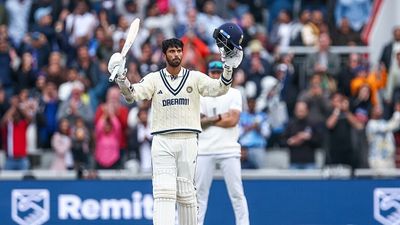 'Other players get regular chances, only my son doesn't get...': Washington Sundar’s proud father alleges management for unfair treatment Washington Sundar of India (right) celebrates his century during Day 5 of the Fourth Rothesay Test match between England and India at Old Trafford in Manchester, England, on July 27, 2025.