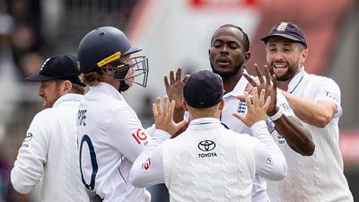 'I know he has not had any workload, but...': England's World Cup-winning star gives huge suggestion to Ben Stokes for Manchester Test Jofra Archer of England celebrates with his team mates after taking the wicket of Shubman Gill of India during day five of the 4th Rothesay Test Match between England and India at Emirates Old Trafford on July 27, 2025 in Manchester, England.