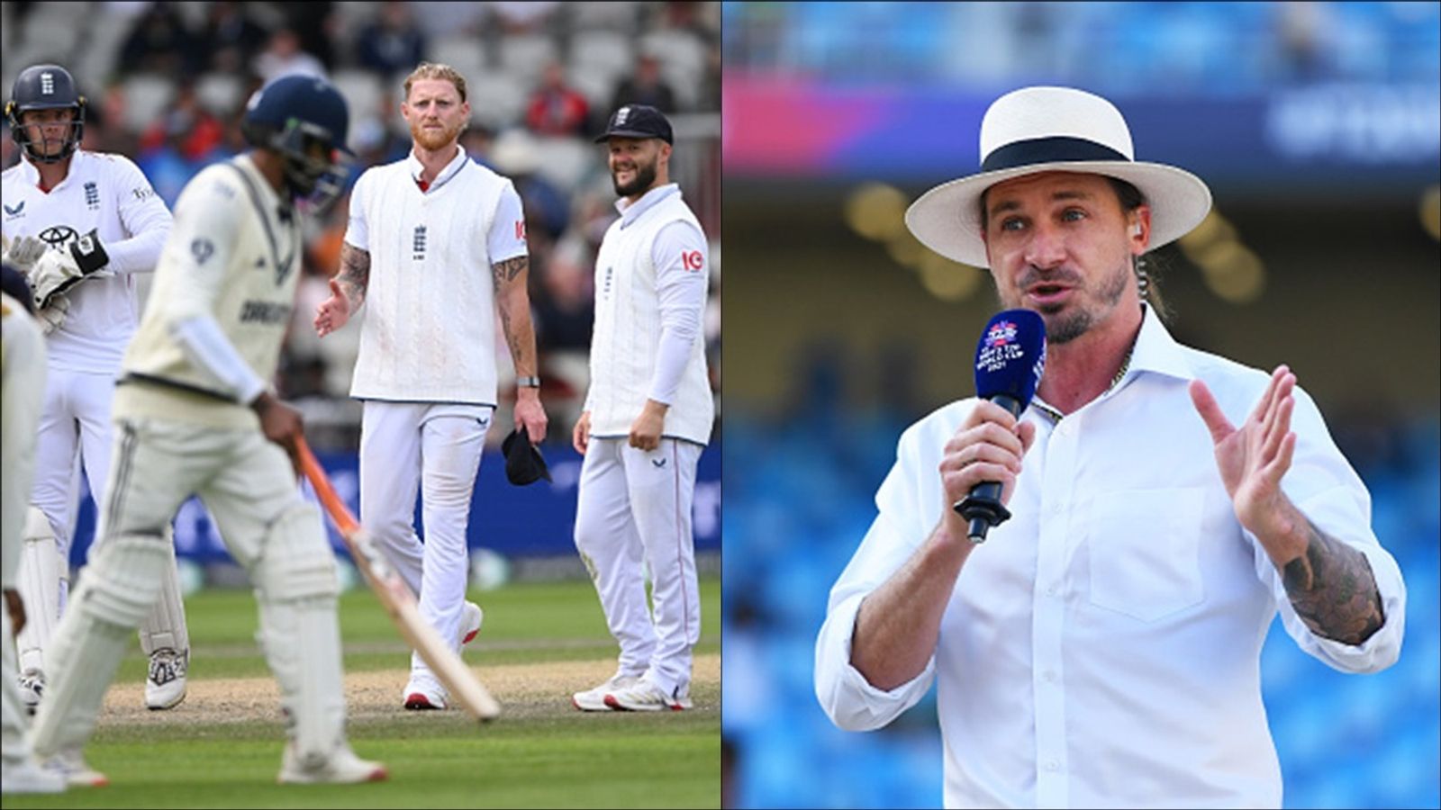'This onion has many layers to it, and each one will make someone cry': Dale Steyn comes in Ben Stokes' support amidst Manchester handshake drama Ben Stokes offers a draw to Ravindra Jadeja before start of last 15 overs on Day 5 of Manchester Test; South Africa cricketer-turned-commentator Dale Steyn.