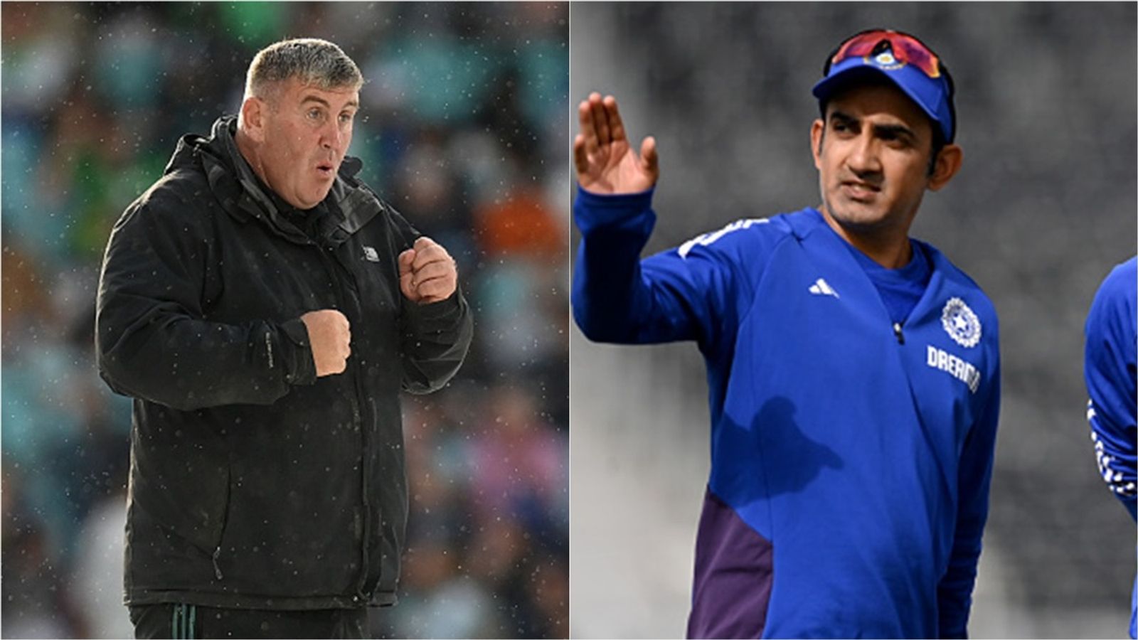 WATCH: India head coach Gautam Gambhir involved in verbal spat with The Oval pitch curator, batting coach intervenes The Oval pitch curator Lee Fortis; India head coach Gautam Gambhir gestures.