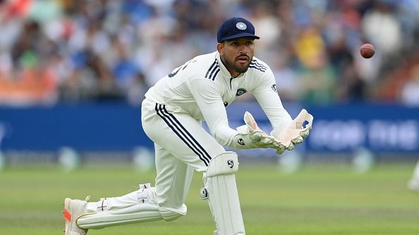 'His suggestions to players, KL Rahul and captain, were really amazing...': Ajinkya Rahane lauds Dhruv Jurel for keeping wickets in Manchester Test after Rishabh Pant's injury India replacement wicketkeeper Dhruv Jurel during day four of the 4th Rothesay Test Match between England and India at Emirates Old Trafford on July 26, 2025 in Manchester, England.