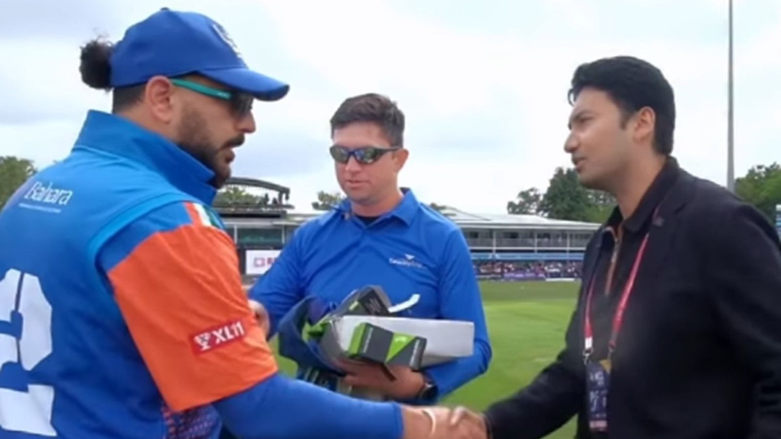 'Terror and cricket cannot go hand in hand': India sponsor pulls out of WCL 2025 IND vs PAK semifinal India Champions captain Yuvraj Singh with EaseMyTrip founder Nishant Pitti, who pulled out of WCL 2025 semifinal clash.