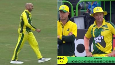 18 balls including 12 wides, one no ball and an incomplete over: Australia pacer leaves Brett Lee red-faced with disastrous bowling in WCL 2025 John Hastings, Chris Lynn, Brett Lee