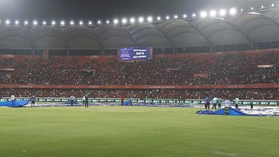 HCA president, secretary and treasurer suspended after being accused of cheating and misappropriating association funds The scene at the gallery shows that the match is called off due to rain during the 2025 IPL match between Sunrisers Hyderabad and Delhi Capitals at Rajiv Gandhi International Stadium on May 5, 2025, in Hyderabad, India.