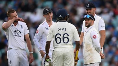 Sai Sudharsan engages in heated altercation with Ben Duckett as English opener sledges him for failed review, Harry Brook asks him to go away; watch video Sai Sudharsan, Gus Atkinson, Harry Brook, Ben Duckett and Josh Tongue