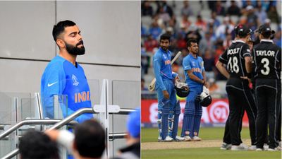 'I saw him crying in the bathroom': Yuzvendra Chahal reveals Virat Kohli was teary-eyed as tailender walked in to bat in World Cup 2019 semifinal Virat Kohli, Jasprit Bumrah, Yuzvendra Chahal