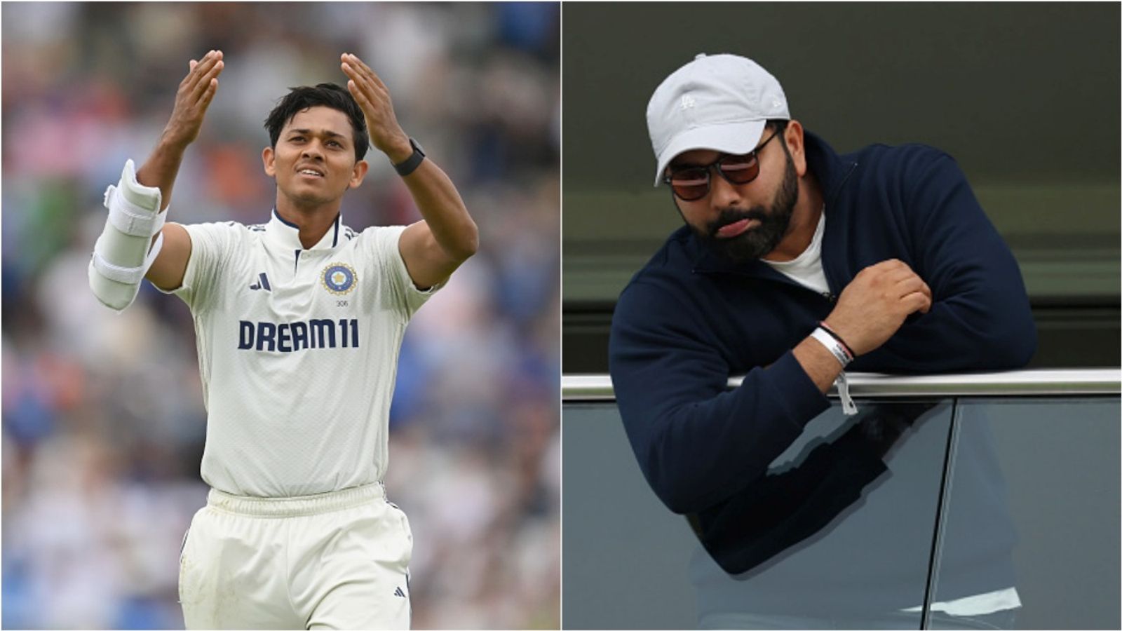 After 6th Test ton, Yashasvi Jaiswal reveals former captain Rohit Sharma's message from stands at The Oval Yashasvi Jaiswal celebrates his century in the fifth Test of the series at The Oval; Rohit Sharma cheers Team India from stands on Day 3.