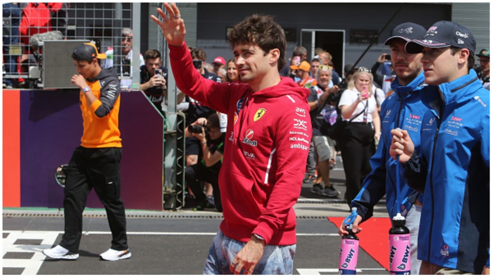 Damon Hill shares reaction to Charles Leclerc's disappointing poor pole-to-win conversion rate with Ferrari Damon Hill shares reaction to Charles Leclerc's disappointing poor pole-to-win conversion rate with Ferrari