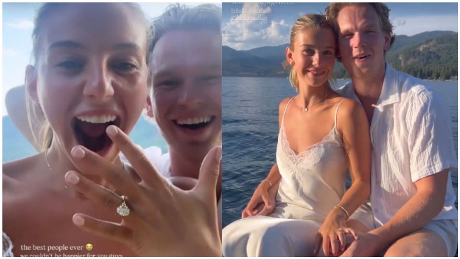 Bowen Byram makes romantic proposal at beautiful location in British Columbia Bowen Bryam proposes to girlfriend Kailey at romantic location in British Columbia