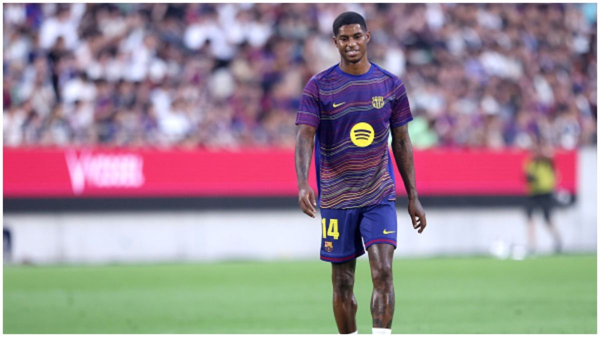 Marcus Rashford in the frame.