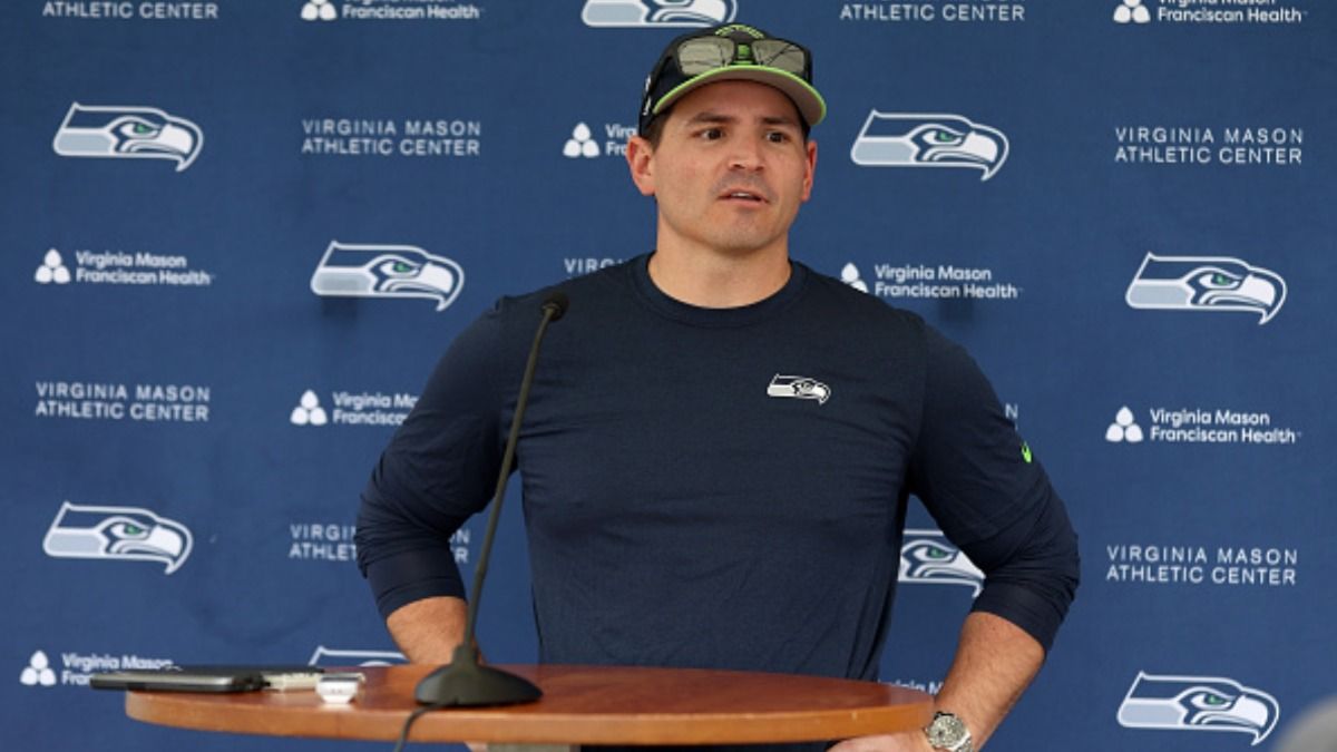 Seattle Seahawks head coach Mike McDonald
