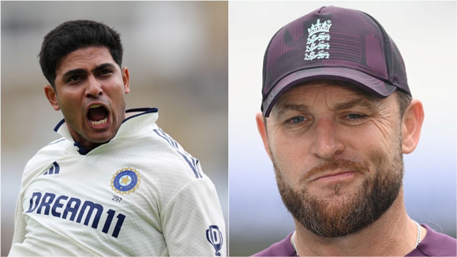 'Baz McCullum turned it around in a matter of half an hour...': Not Shubman Gill, Dinesh Karthik reveals England coach's choice for 'Player of the series' India Test captain Shubman Gill celebrates the win at The Oval; England head coach Brendon McCullum.