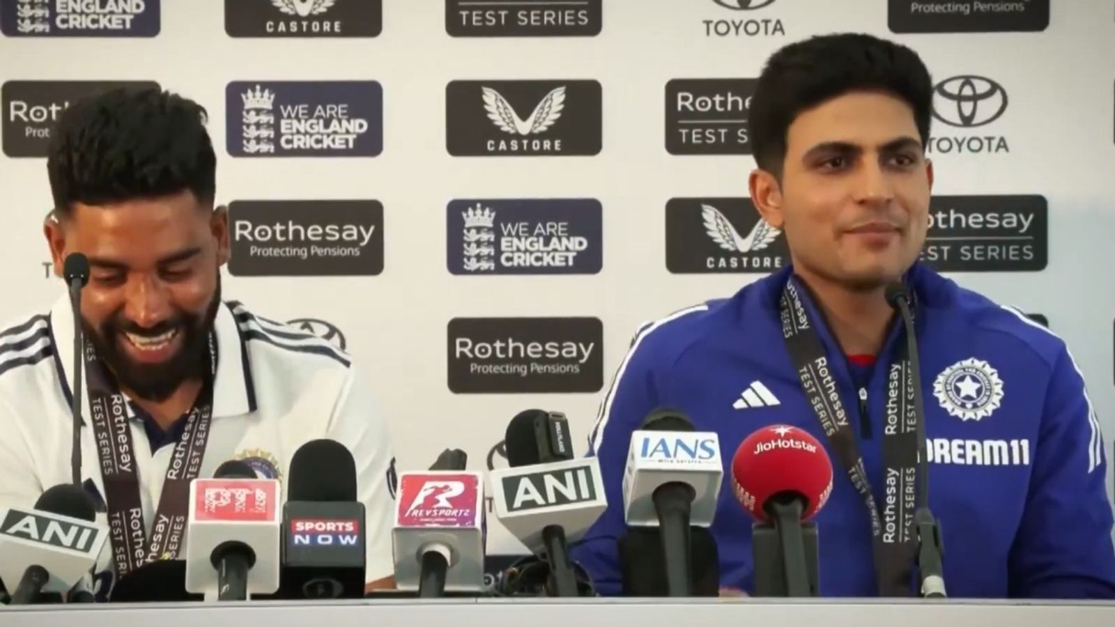 'Jab tak maine Dhruv Ko bola ye...': Shubman Gill reveals funny side of why Jurel didn't take one glove off to run out Chris Woakes 'Jab tak maine Dhruv Ko bola ye...': Shubman Gill reveals funny side of why Jurel didn't take one glove off to run out Chris Woakes