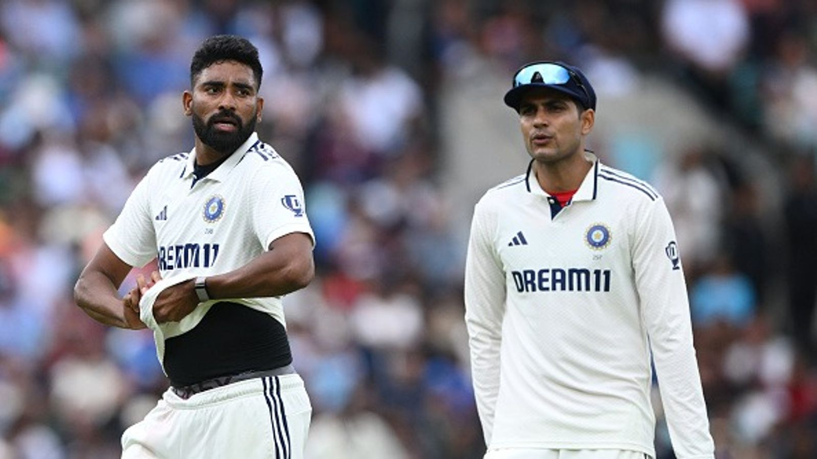 India vs England 5th Test: Emotional Mohammed Siraj reckons if this star 'had been there' in India's playing XI for Oval Test 'it would have been special' India bowler Mohammed Siraj with captain Shubman Gill during day five of the Fifth Test Match between England and India at The Kia Oval on August 04, 2025 in London, England.