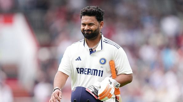India's Rishabh Pant reacts after being bowled out by England's Jofra Archer on day two of the Fourth Rothesay Men's Test at the Emirates Old Trafford, Manchester. Picture date: Thursday July 24, 2025.