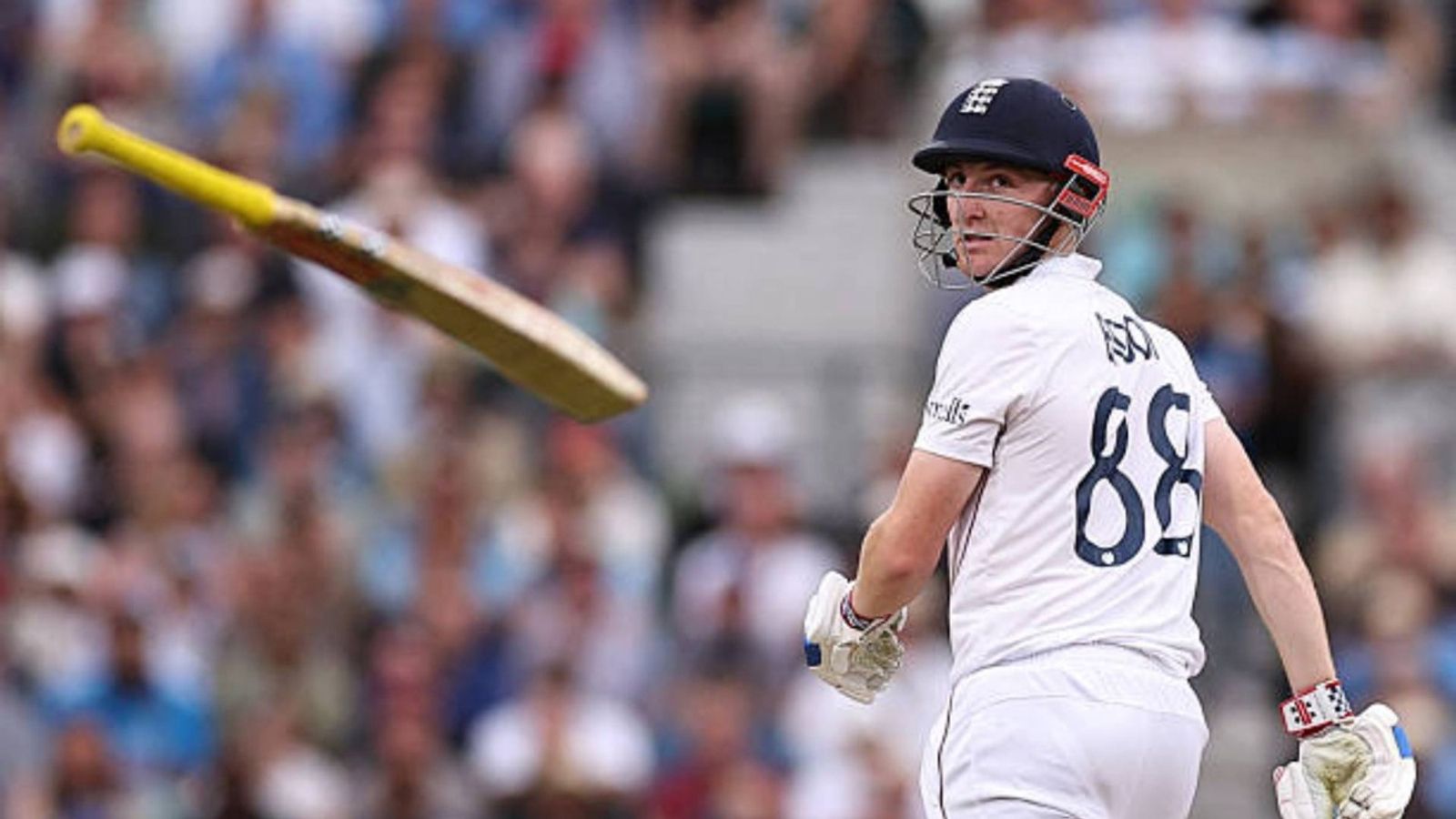 'He went for the glory shot, and perished...': Ex-India coach slams Harry Brook for 'reckless' dismissal in Oval Test Harry Brook in this frame