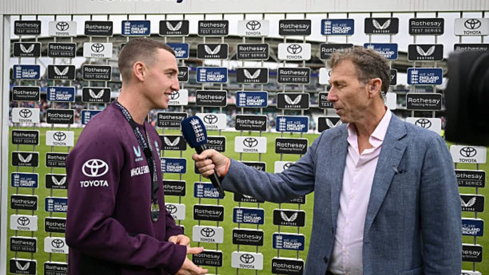 'I didn't score as many runs as...': Harry Brook disagrees with Gautam Gambhir's pick, wanted this England star to win Player of the Series award Harry Brook of England speaks with Sky Sports commentator Michael Atherton after the end of the match on day five of the 5th Rothesay Test Match at The Kia Oval