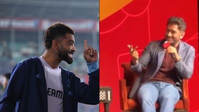 Watch: MS Dhoni discloses Virat Kohli's three lesser-known off-field talents, says 'If he is in the mood...' Former India captains Virat Kohli (L) and MS Dhoni in frame