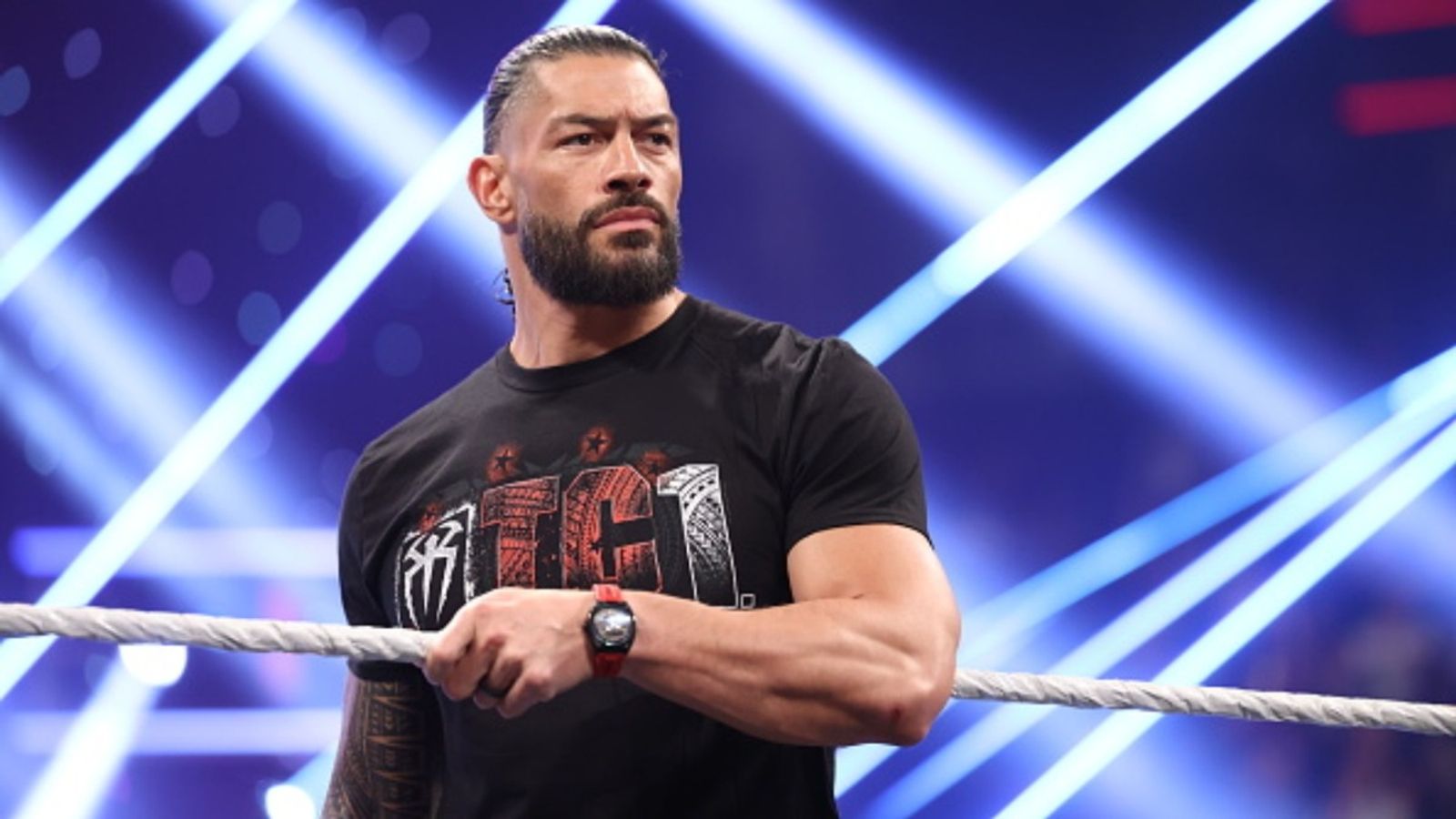 Revealed: Roman Reigns' look in the Tim Story-directed action comedy 'Pickup Now' Roman Reigns in the frame (Image via Getty)
