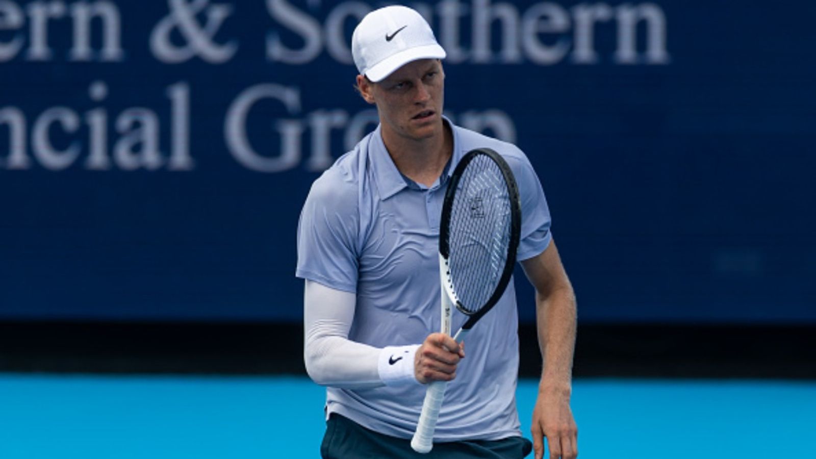 Jannik Sinner poised for a career first at Cincinnati Open as he braces to face Gabriel Diallo Jannik Sinner in the frame (Image via Getty)