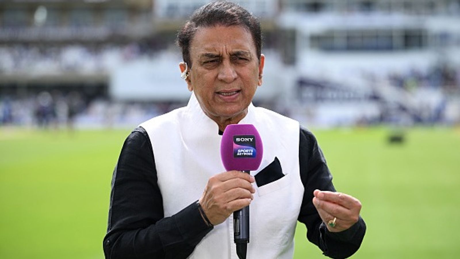 'The drawn series showed how silly this idea was': Sunil Gavaskar reignites Pataudi Trophy row after India vs England five-Test match series ended 2-2 draw Media member and former Indian cpatain, Sunil Gavaskar speaks during day four of the Fifth Test Match between England and India at The Kia Oval on August 03, 2025 in London, England.