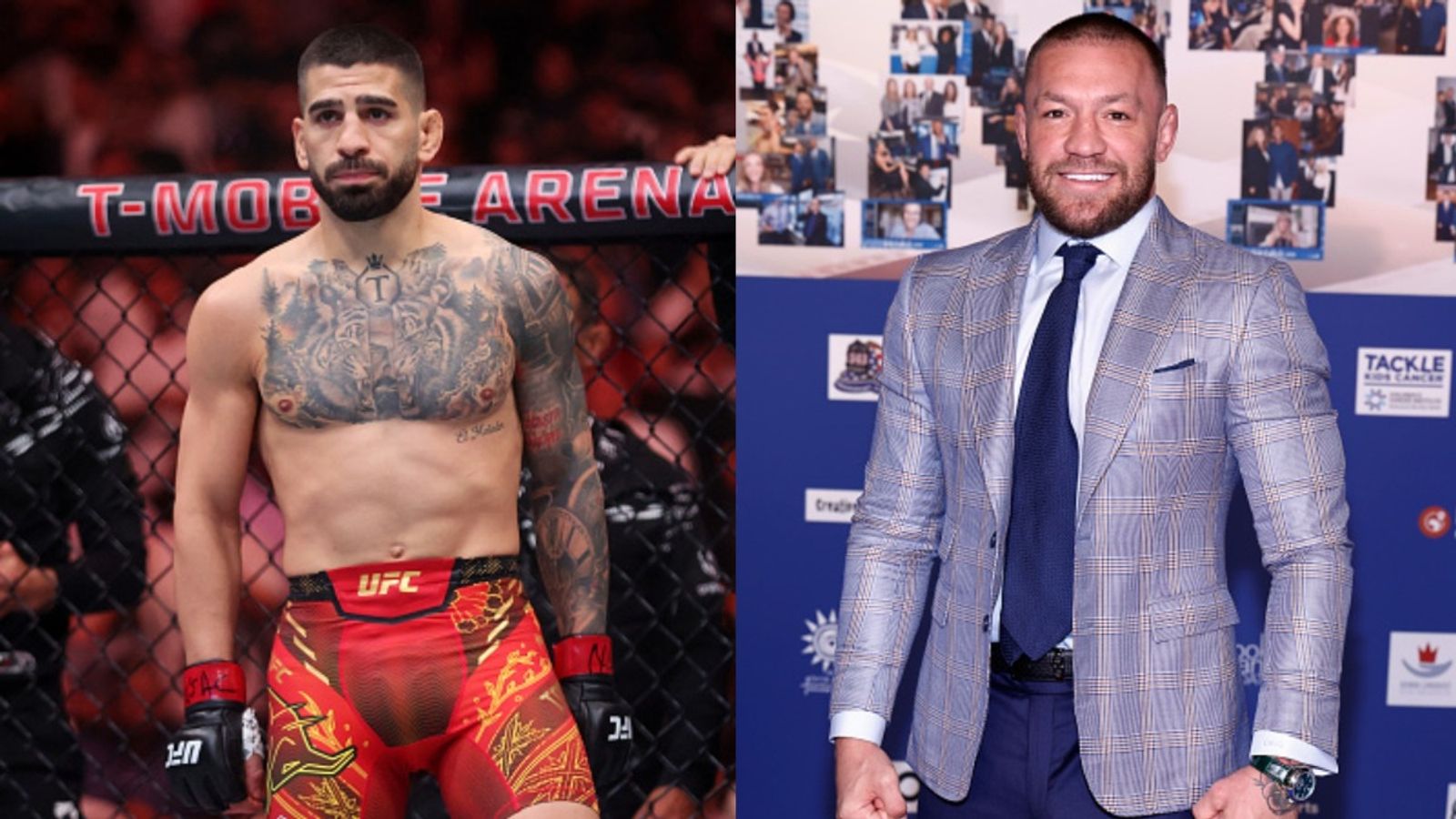 Ilia Topuria sets sights on Conor McGregor's path as he calls out new rival: “Give me the chance to win the title” Ilia Topuria and Conor McGregor in the frame (Images via Getty)