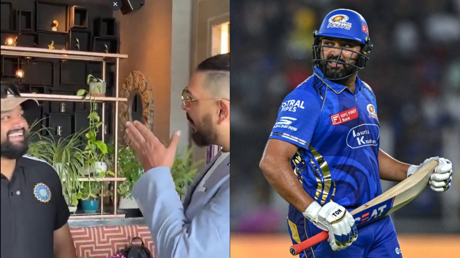 'Rohit Sharma tereko dekhega na, itna marega na tereko...': Yuvraj Singh's playful banter with India ODI captain's doppelganger goes viral, watch VIDEO Rohit Sharma and Yuvraj Singh