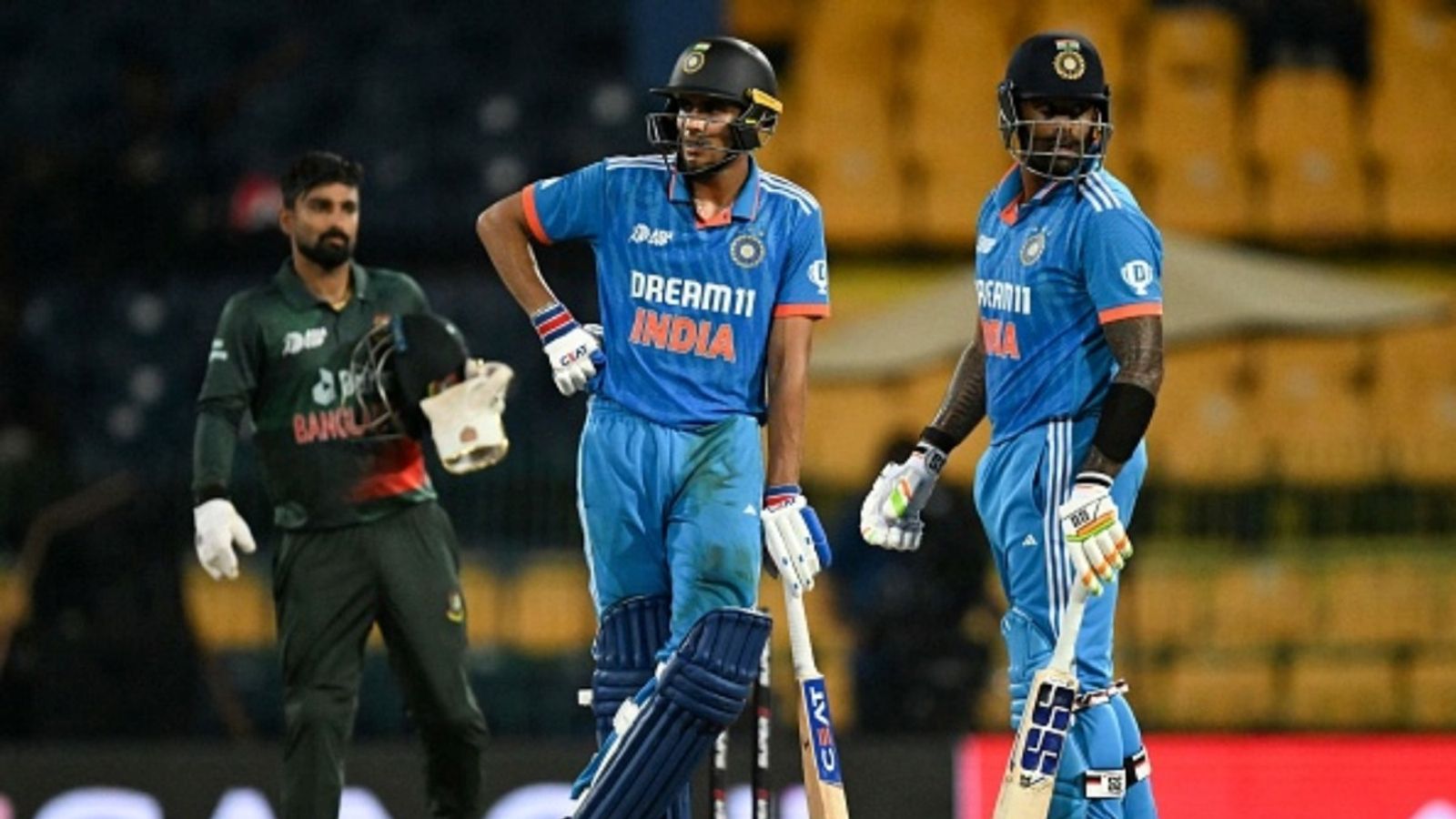 T20 Asia Cup Schedule 2025 : Full Fixture List & Match Dates India's Suryakumar Yadav (R) and teammate Shubman Gill wait for a fielding change during the Asia Cup 2023 Super Four ODI match against Bangladesh at the R. Premadasa Stadium in Colombo on September 15, 2023.