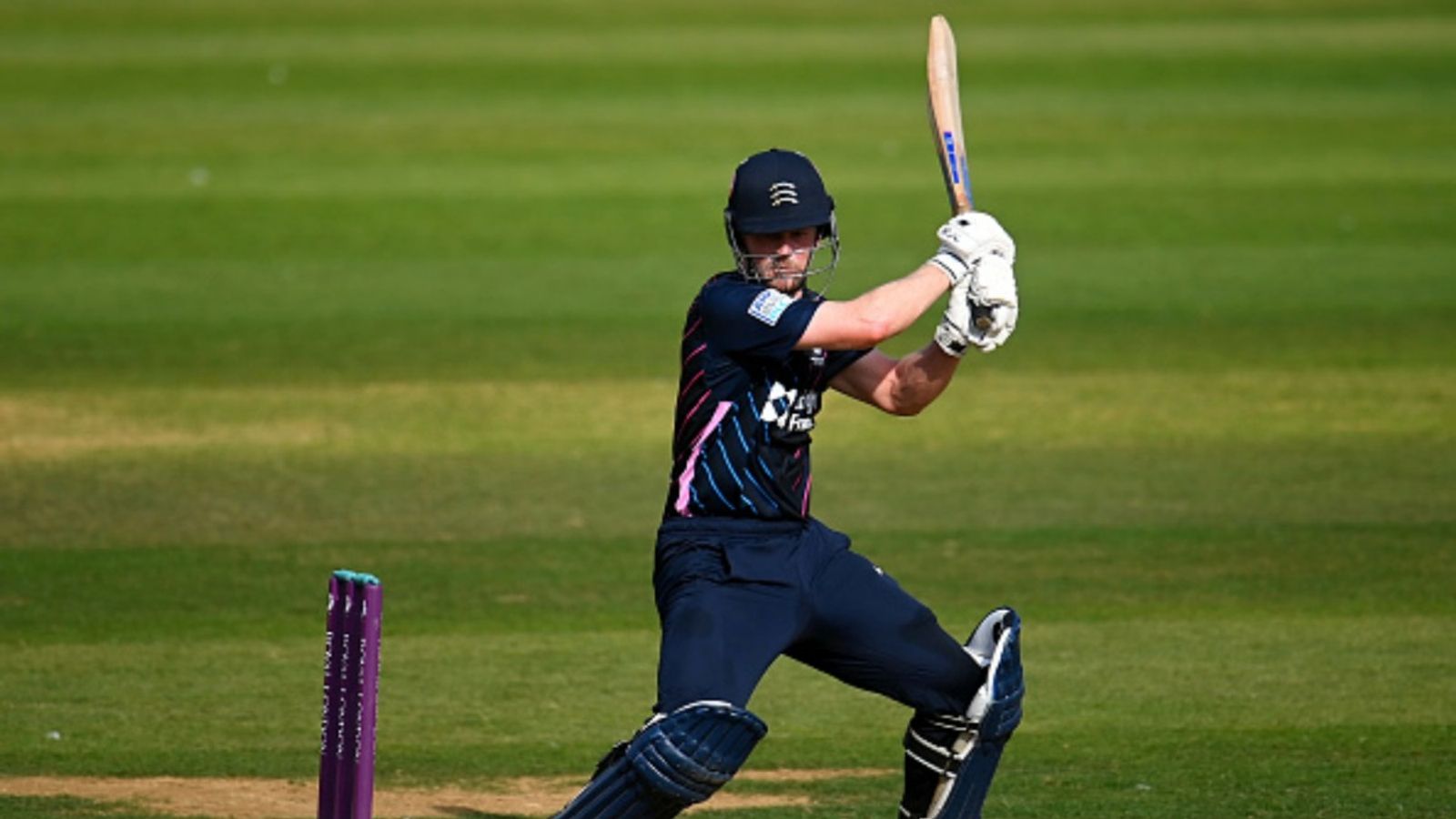 Out-of-favour England wicketkeeper-batter smashes unbeaten 169 in record-breaking run chase of 388, outshines South Africa batter's quickfire 67-ball 107 Sam Robson of Middlesex plays a shot.