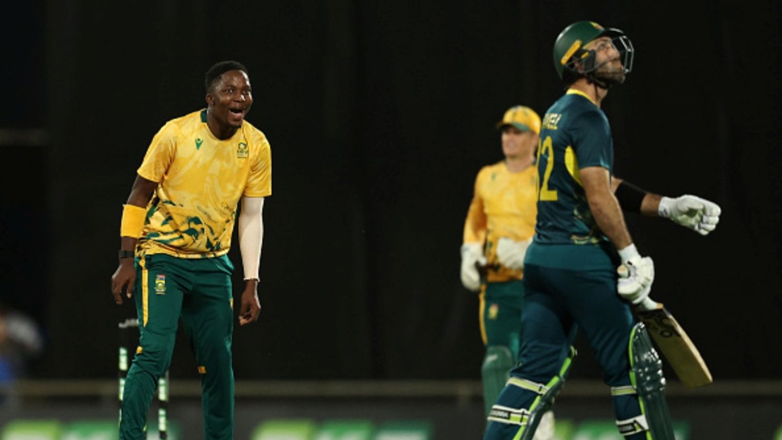 'I'm filling holes at the moment': Glenn Maxwell on batting down the order against South Africa, makes big statement on his bowling for T20 World Cup 2026 Kwena Maphaka of South Africa celebrates after taking the wicket of Glenn Maxwell of Australia during game two in the T20I series at Marrara Stadium on August 12, 2025 in Darwin, Australia.