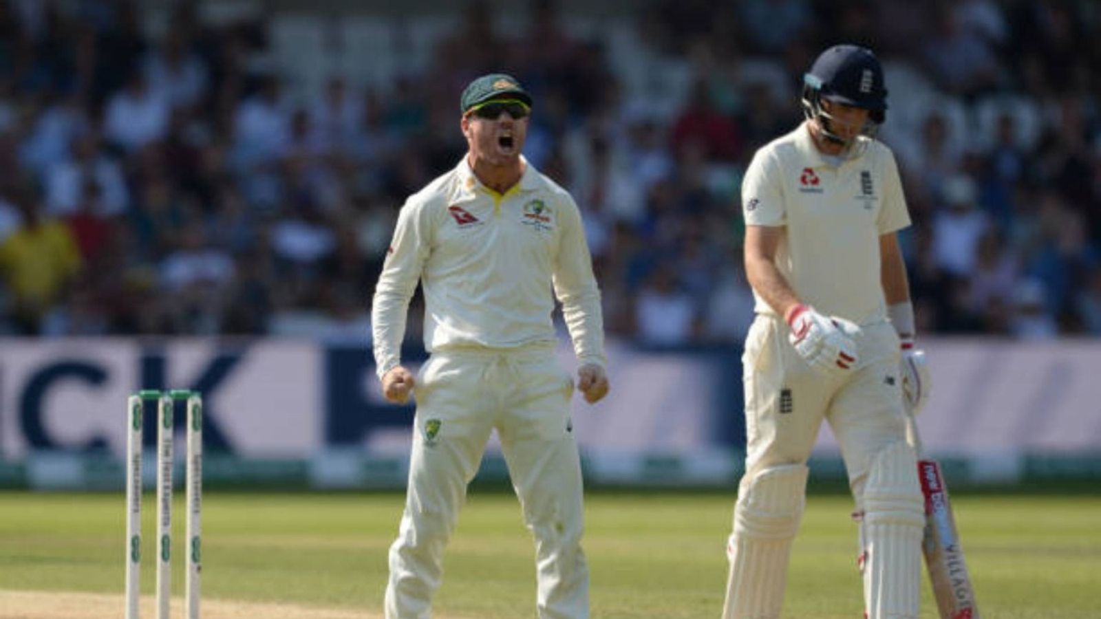 'Doesn't change anything...': Joe Root fires back at David Warner's subtle dig over the England batter's record in Australia David Warner (L) and Joe Root in this frame
