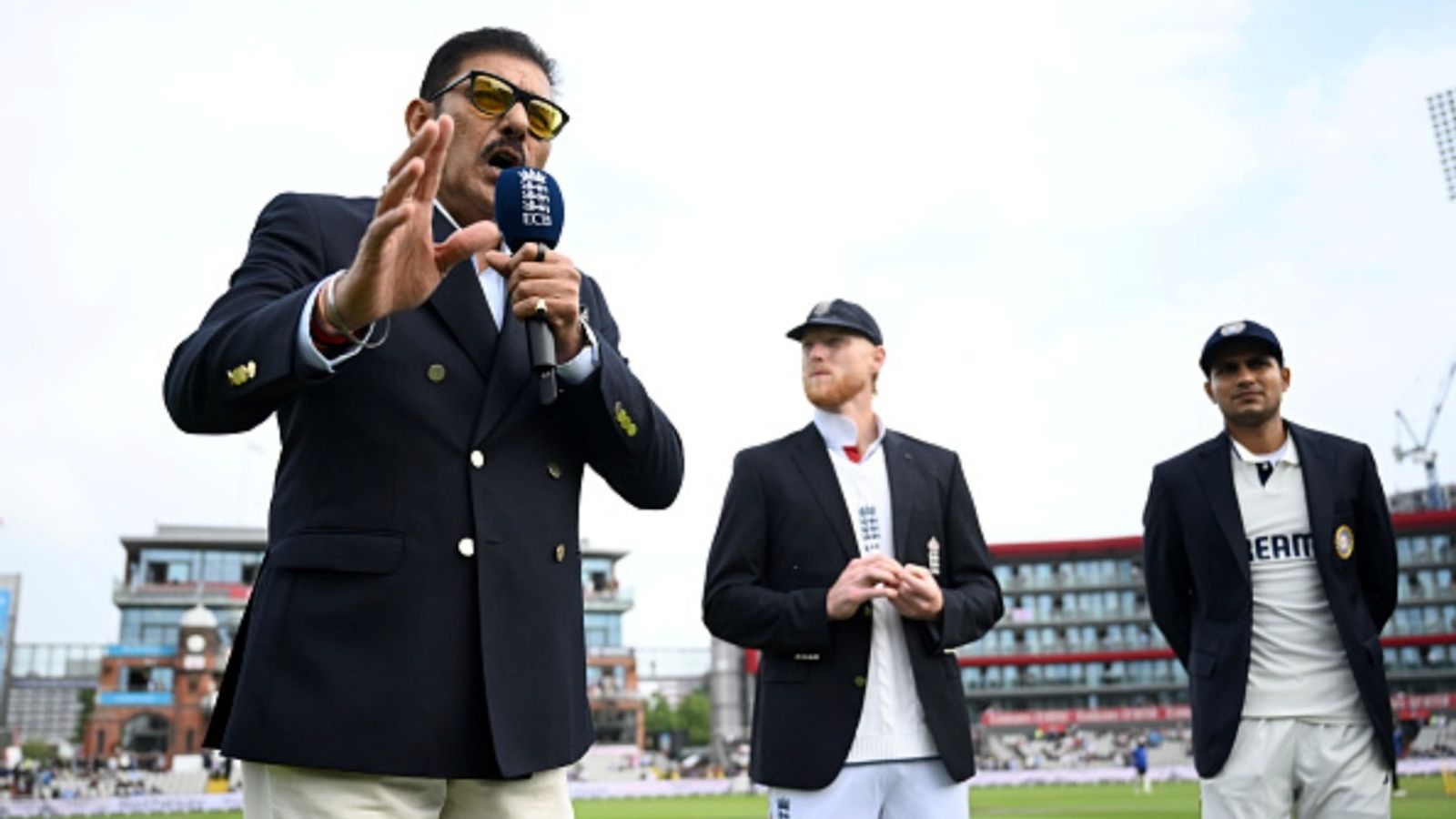 Not Yashasvi Jaiswal, Former India head coach Ravi Shastri labels this player as India's 'rising star', calls him 'very regal' Ravi Shastri conducts the toss with captains Ben Stokes of England and Shubman Gill of India ahead of Day One of the 4th Test at Old Trafford on July 23, 2025 in Manchester, England.