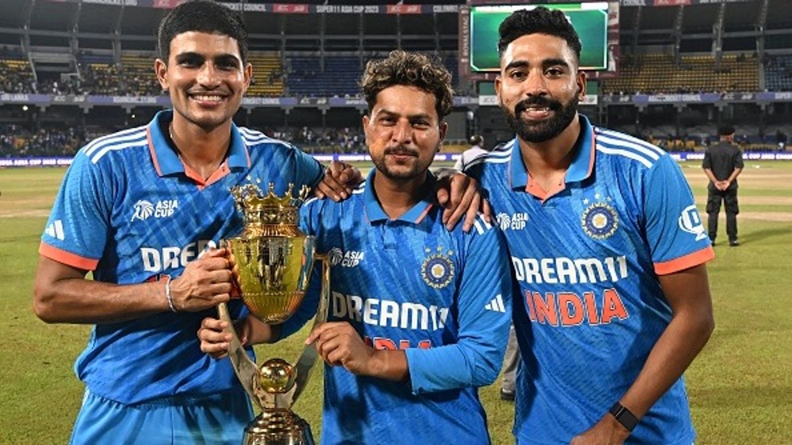 From 1984 to 2023: Tracking the team with the most Asia Cup titles in cricket history Asia Cup 2025: India's Shubman Gill (L), Kuldeep Yadav (C) and Mohammed Siraj pose with the Asia Cup 2023 trophy