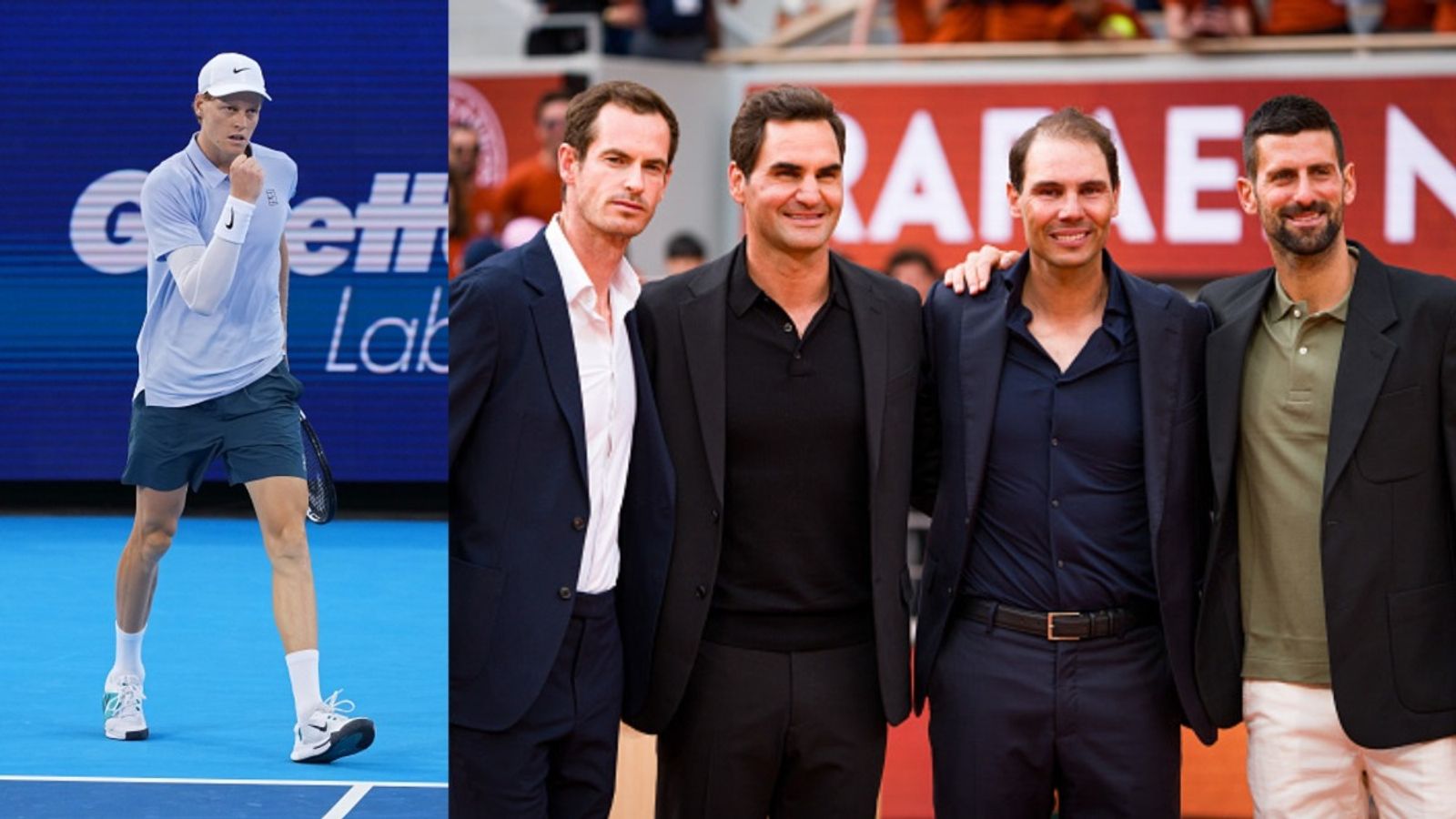 Jannik Sinner’s dominant Cincinnati Open 2025 run propels him into ‘Big Four’ territory, secures this historic milestone Jannik Sinner and Big Four of tennis (Images via Getty)