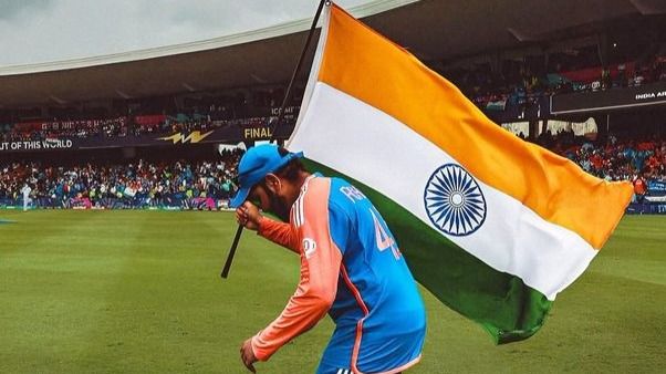 Rohit Sharma reminds fans of India's T20 World Cup 2024 title triumph in Barbados with epic 'Independence Day' post