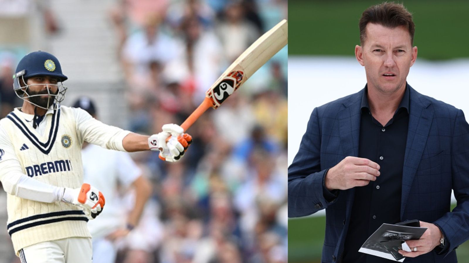 'The only way I see him getting injured is...': Brett Lee has an advice for Ravindra Jadeja to remain injury free India's star all-rounder Ravindra Jadeja (L) and Australia pace legend Brett Lee in frame