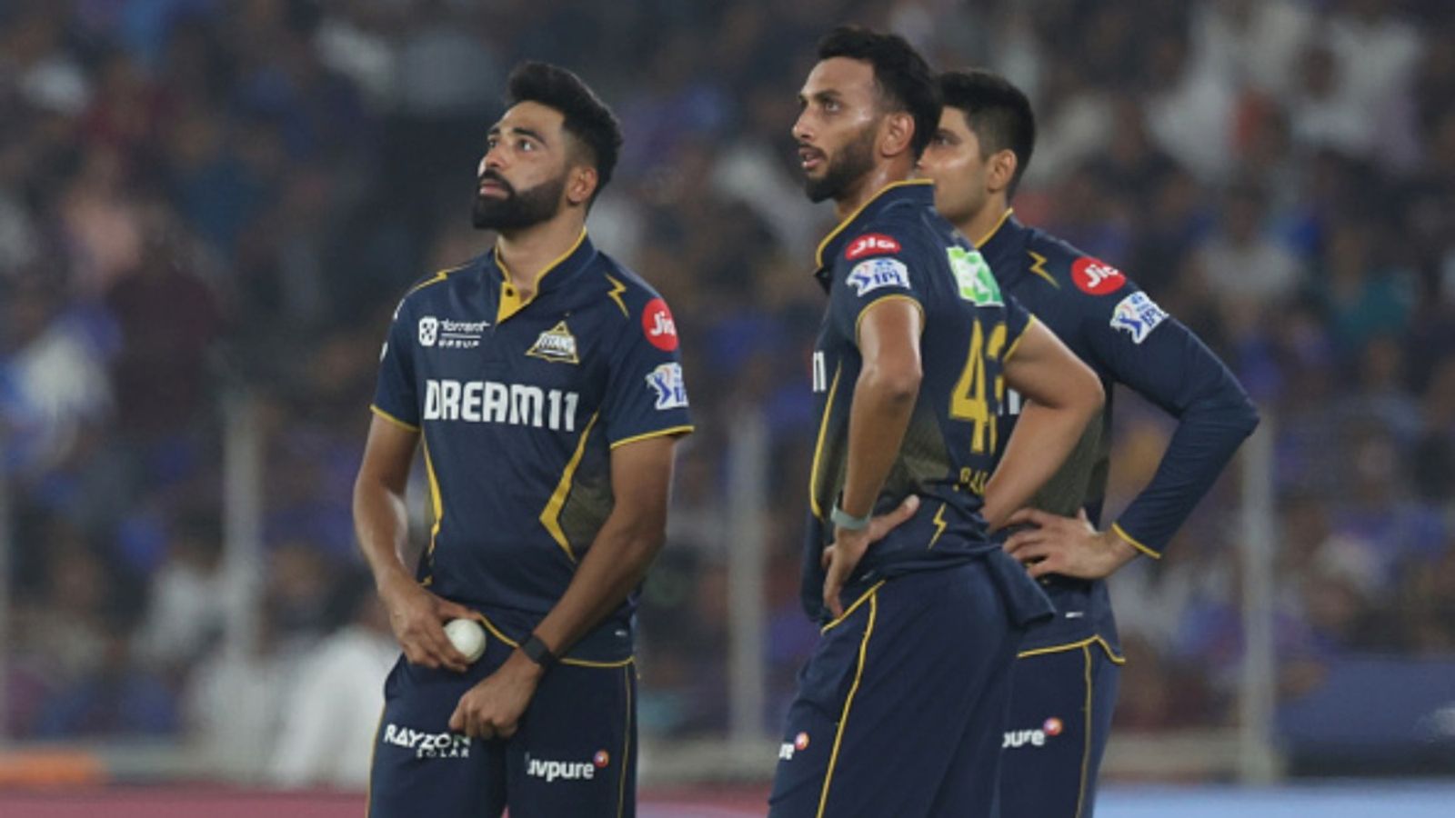 Asia Cup 2025: 'Siraj will get the nod ahead of Prasidh Krishna': Former chief selector predicts India's bowling attack for T20 Asia Cup 2025 Asia Cup 2025: Prasidh Krishna and Mohammed Siraj of Gujarat Titans during the 2025 IPL match against Mumbai Indians at Narendra Modi Stadium on March 29, 2025, in Ahmedabad, India.