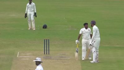 India star ignored in England Test series smashes century for Mumbai in Buchi Babu Trophy 2025 opener Sarfaraz Khan with Aakash Parkar