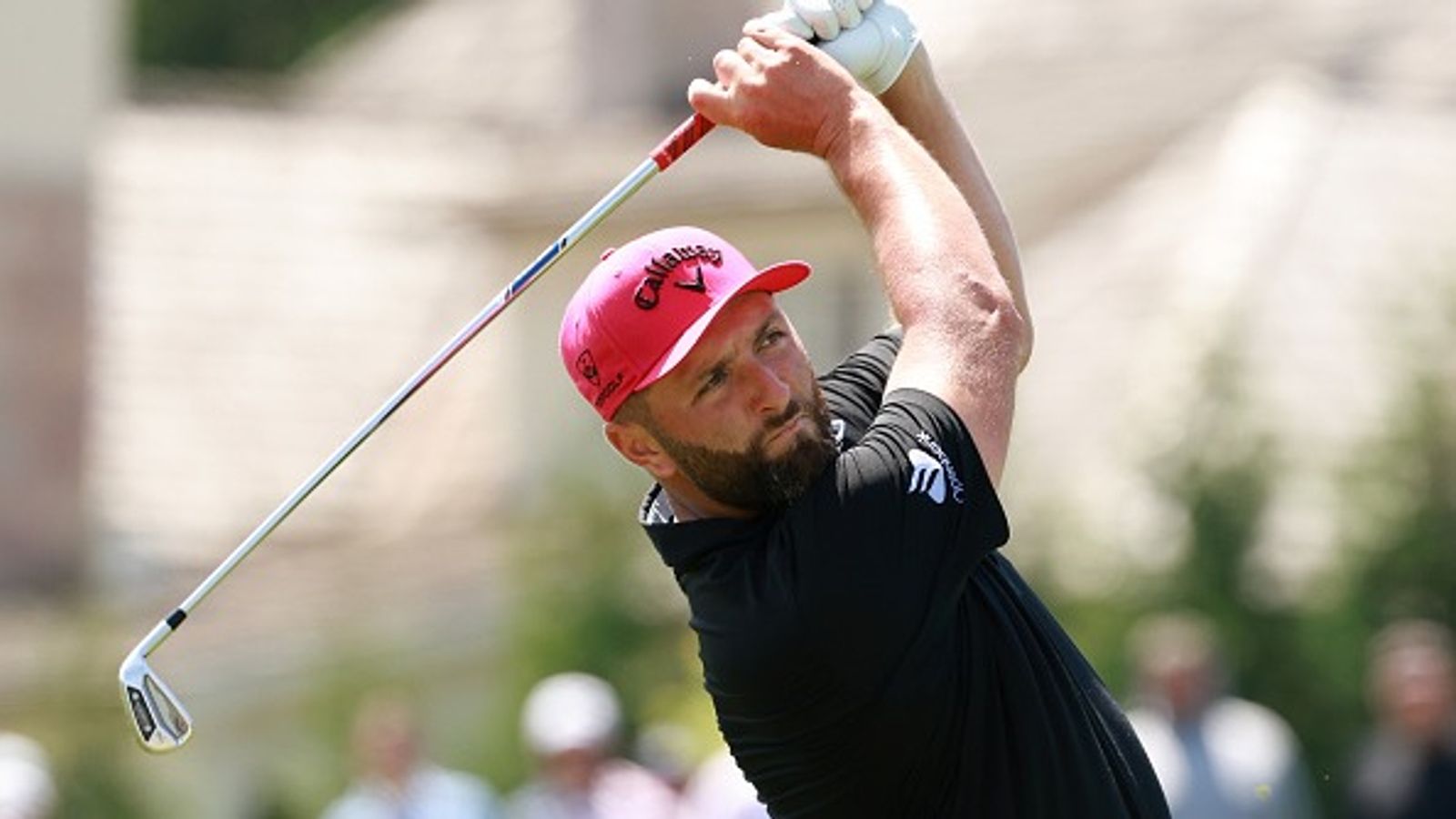 WATCH: $100 million star Jon Rahm celebrates LIV Golf championship win with milk shower. Jon Rahm in the frame.