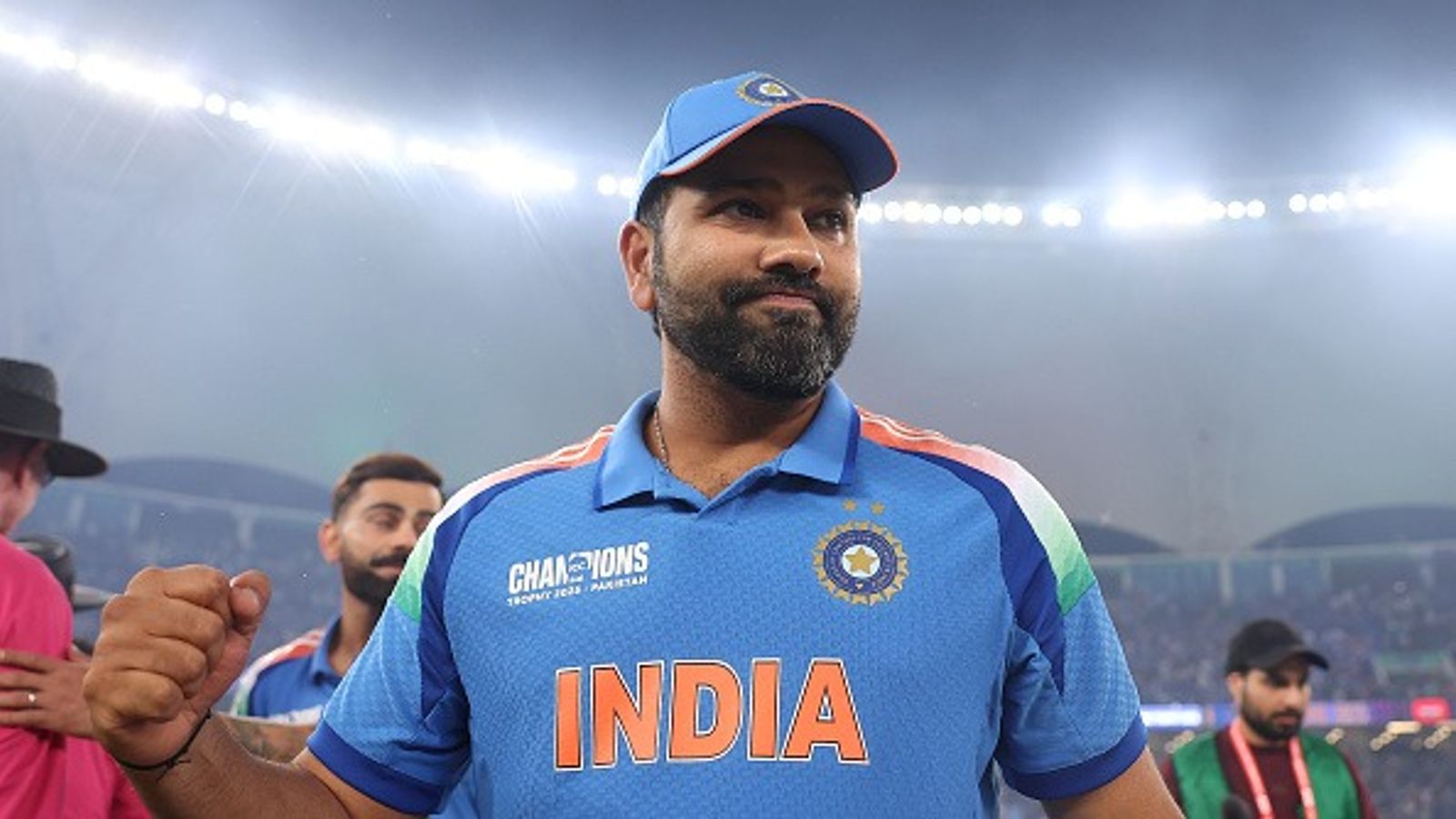 'You need to look at who can win you the World Cup': Six-time IPL-winning star gives massive verdict on Rohit Sharma's captaincy for ODI World Cup 2027 Rohit Sharma of India reacts during the ICC Champions Trophy Final match between India and New Zealand at Dubai International Stadium on March 09, 2025 in Dubai