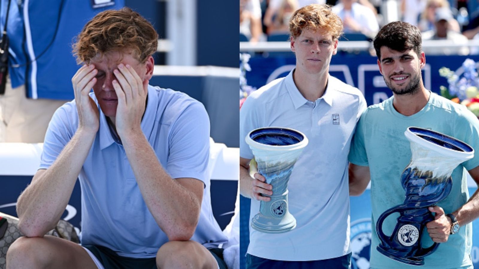 Jannik Sinner reveals upsetting reason behind Cincinnati Open final retirement against Carlos Alcaraz - SportsTak