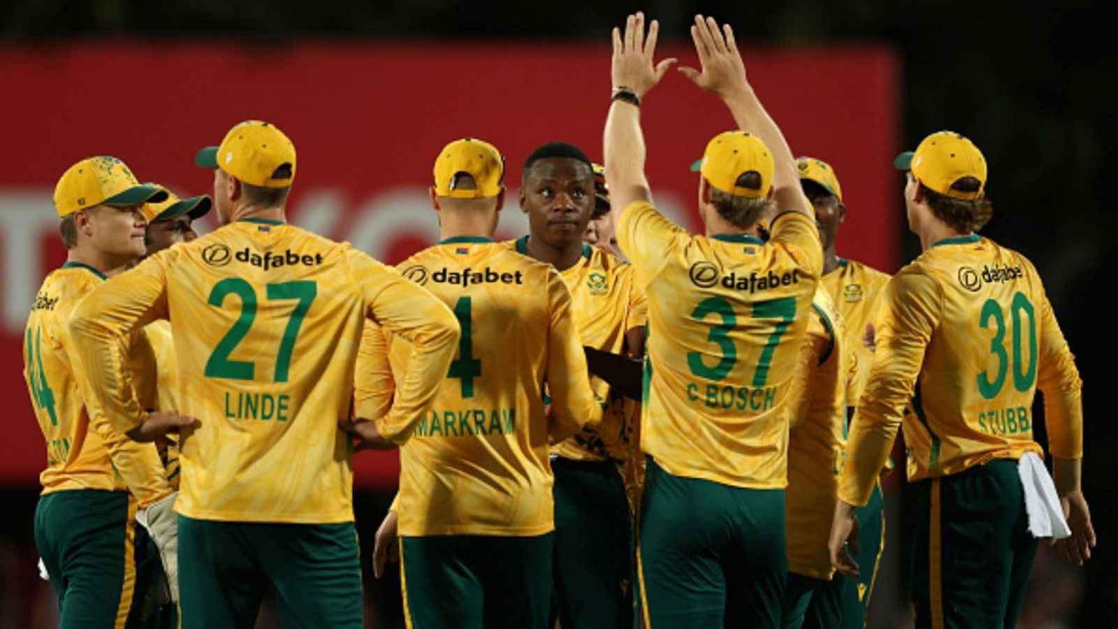Massive setback for South Africa, star player ruled out of ODI series against Australia due to ankle injury Kagiso Rabada of South Africa celebrates the wicket of Mitchell Marsh of Australia during game one of the T20I series at Marrara Stadium on August 10, 2025 in Darwin, Australia.