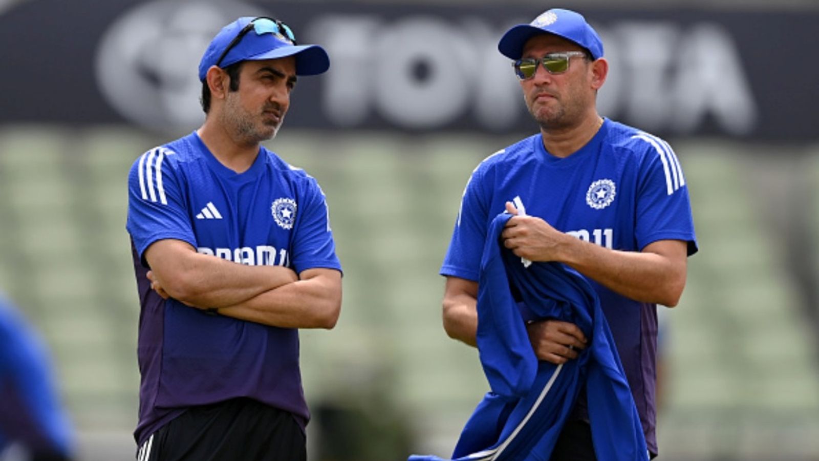 'No chance of winning the T20 World Cup with this bunch': Former India opener slams Ajit Agarkar-led selection committee over T20 Asia Cup 2025 squad India coach Gautam Gambhir and chief selector for the Indian men's cricket team Ajit Agarkar during a nets session at Edgbaston on July 01, 2025 in Birmingham, England.