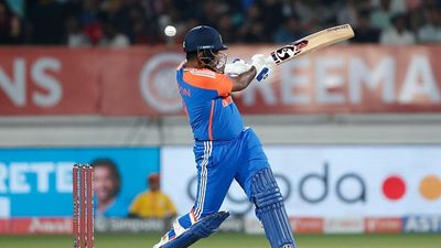 'Sanju Samson will sit out...': Ajinkya Rahane's bold prediction on Indian openers in Asia Cup 2025 goes viral Sanju Samson of India during the India and England - 3rd T20I match at Niranjan Shah Stadium on January 28, 2025 in Rajkot, India.