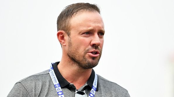 South Africa's batting legend AB de Villiers in this frame