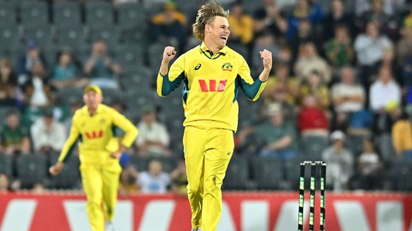 Cooper Connolly scripts history, becomes first Australian to bag this mighty feat after handing South Africa their biggest ODI defeat Australia's spinner Cooper Connolly in this frame