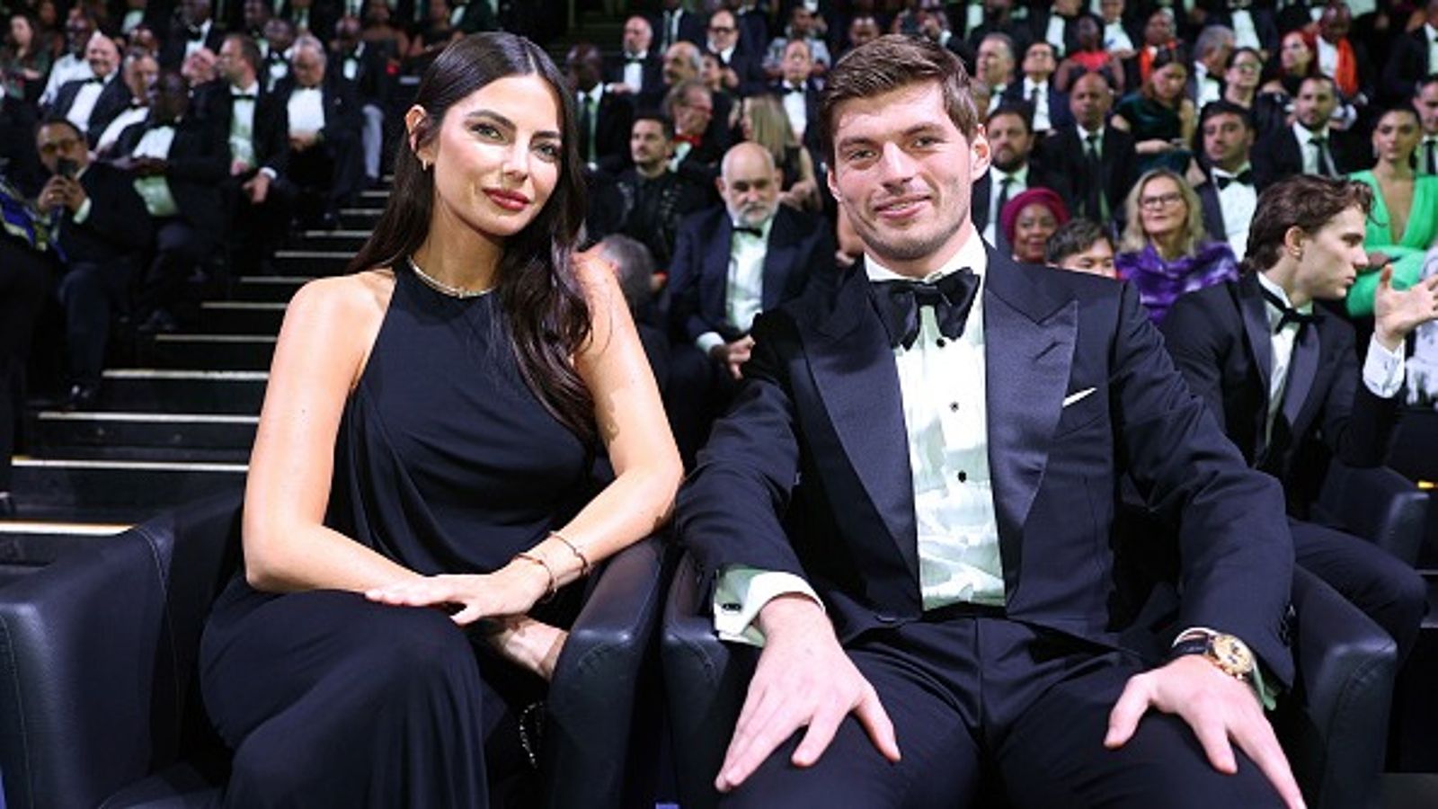 Max Verstappen responds to Kelly Piquet's post with daughter Lilly Max Verstappen and Kelly Piquet in the frame.