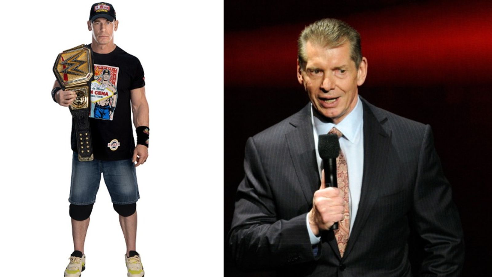 John Cena joins fellow WWE stars at Vince McMahon’s exclusive party John Cena and Vince McMahon in the frame (Images via Getty)